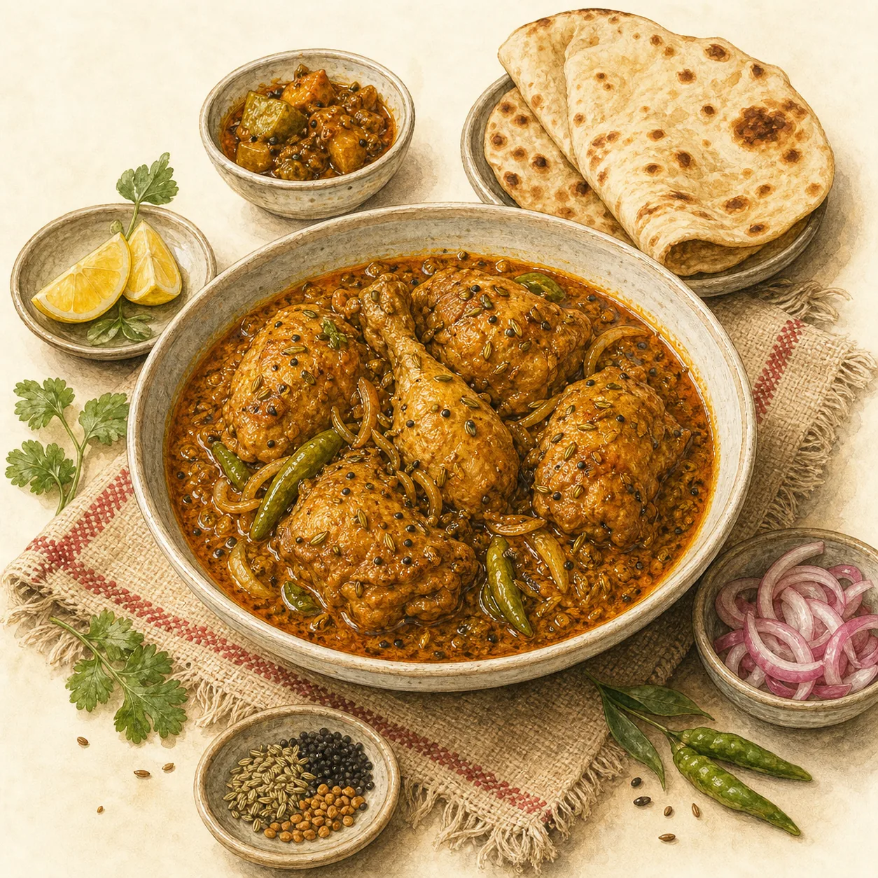 Achari Chicken