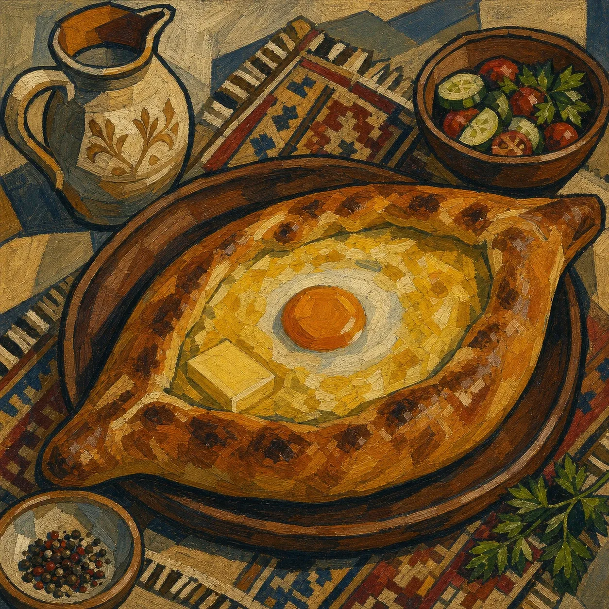 Adjarian Khachapuri