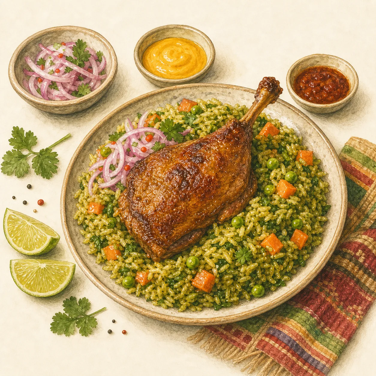 Arroz con Pato