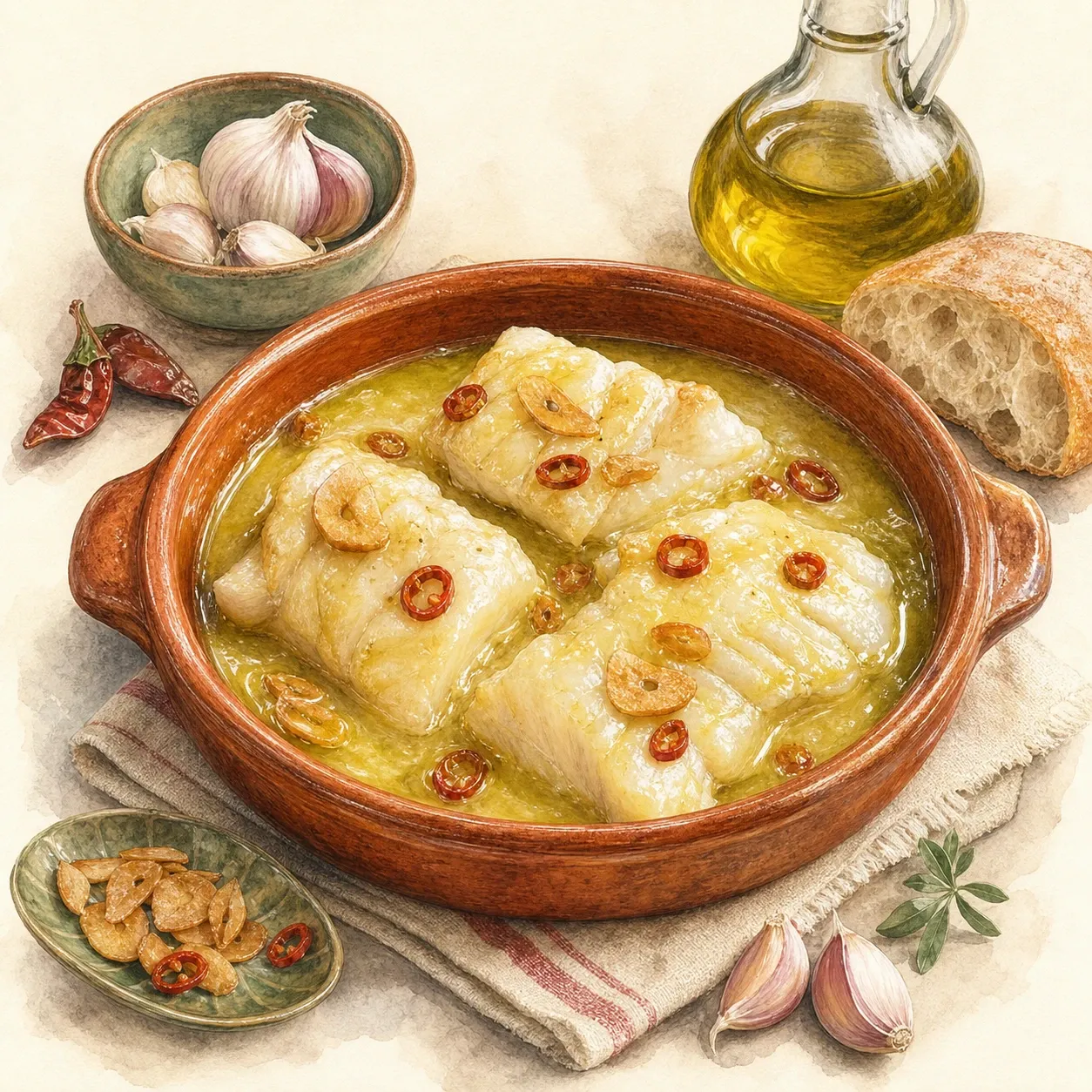 Bacalao al Pil-Pil