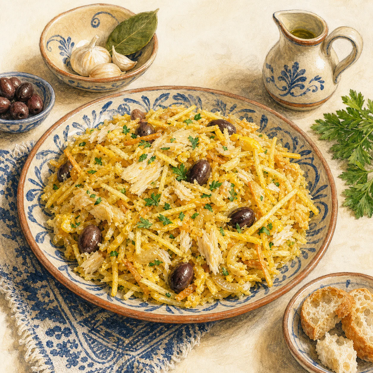 Bacalhau à Brás