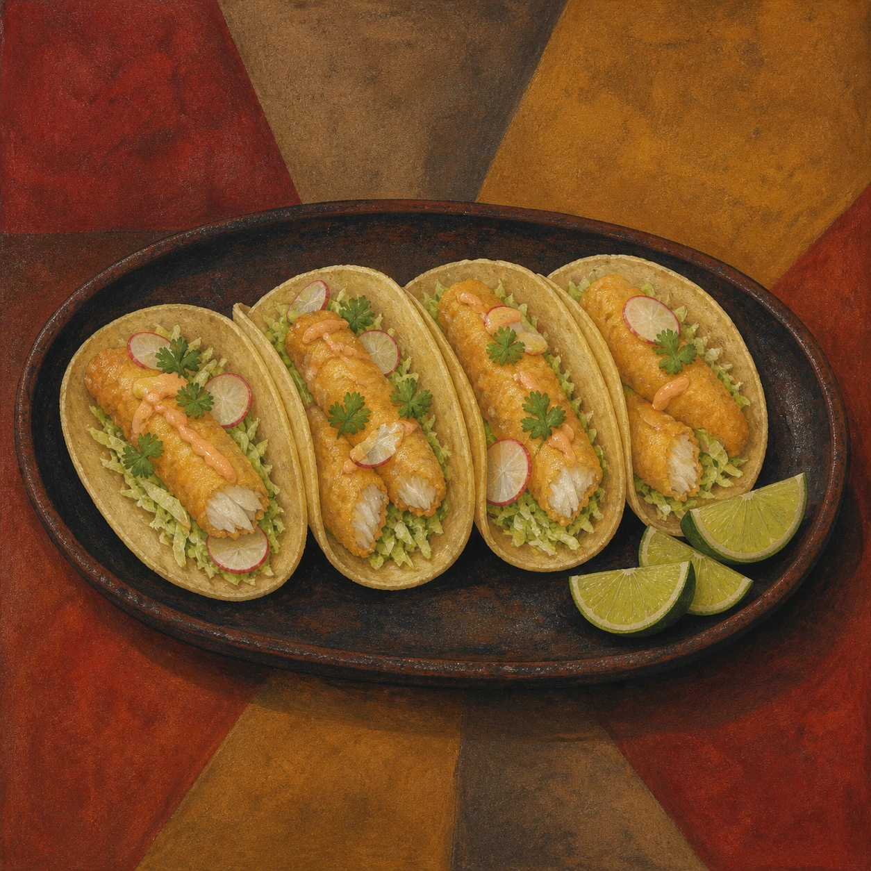 Baja-Style Fried Fish Tacos