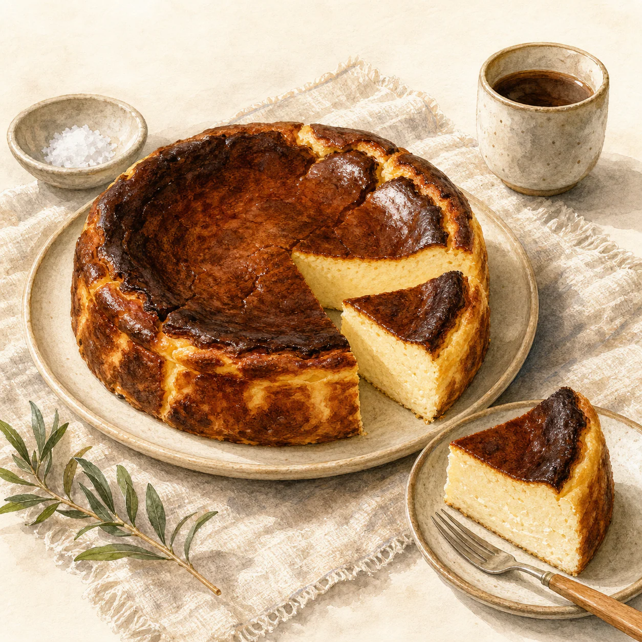 Basque Burnt Cheesecake