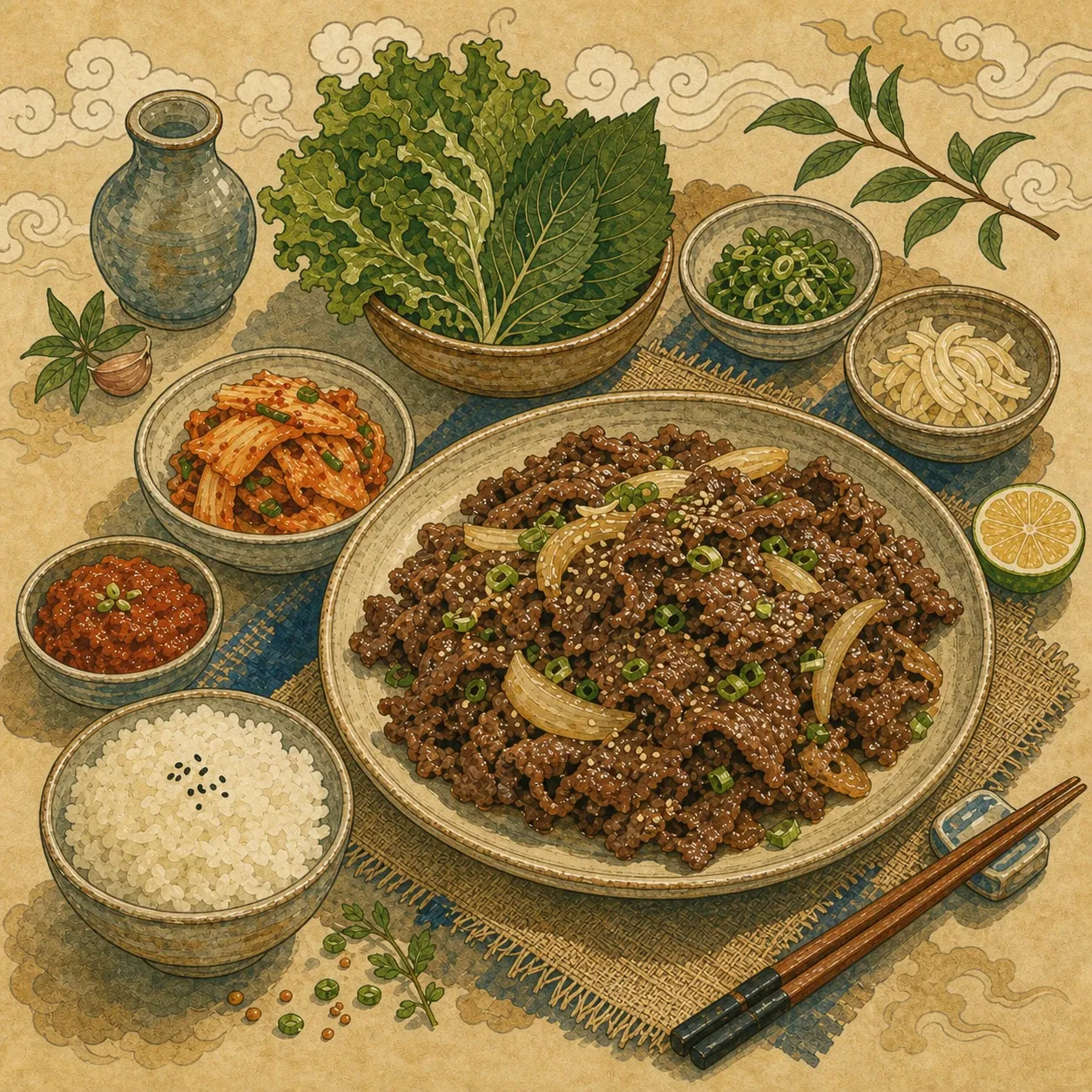 Bulgogi de res