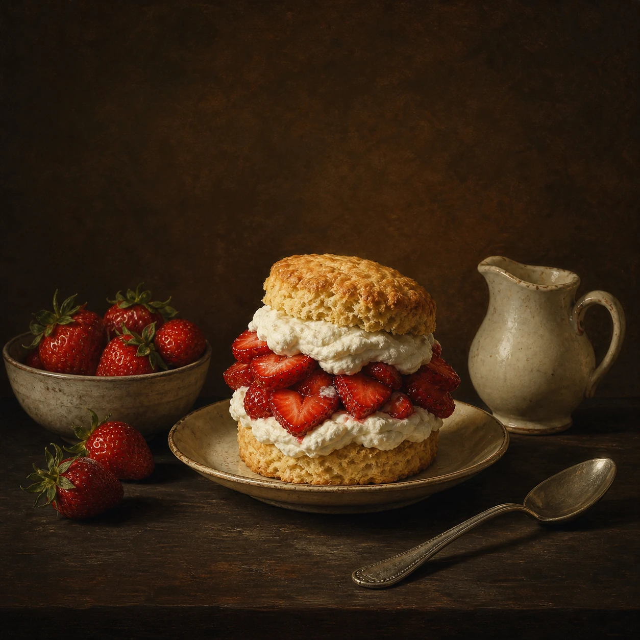 Biscuit Strawberry Shortcake