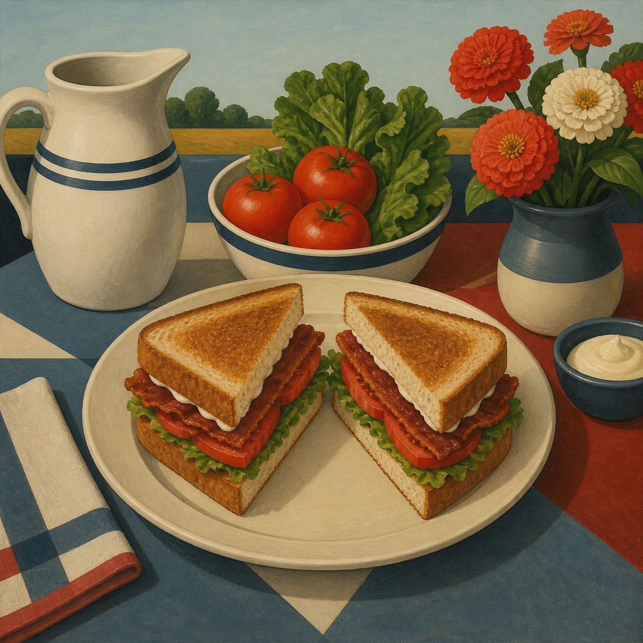 Classic BLT Sandwich