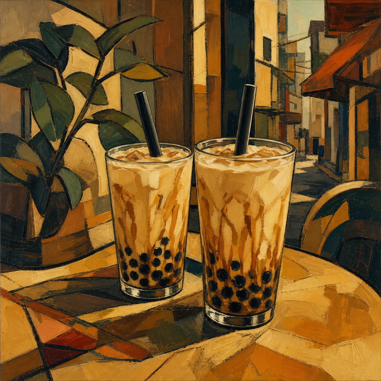 Brown Sugar Boba Milk Tea