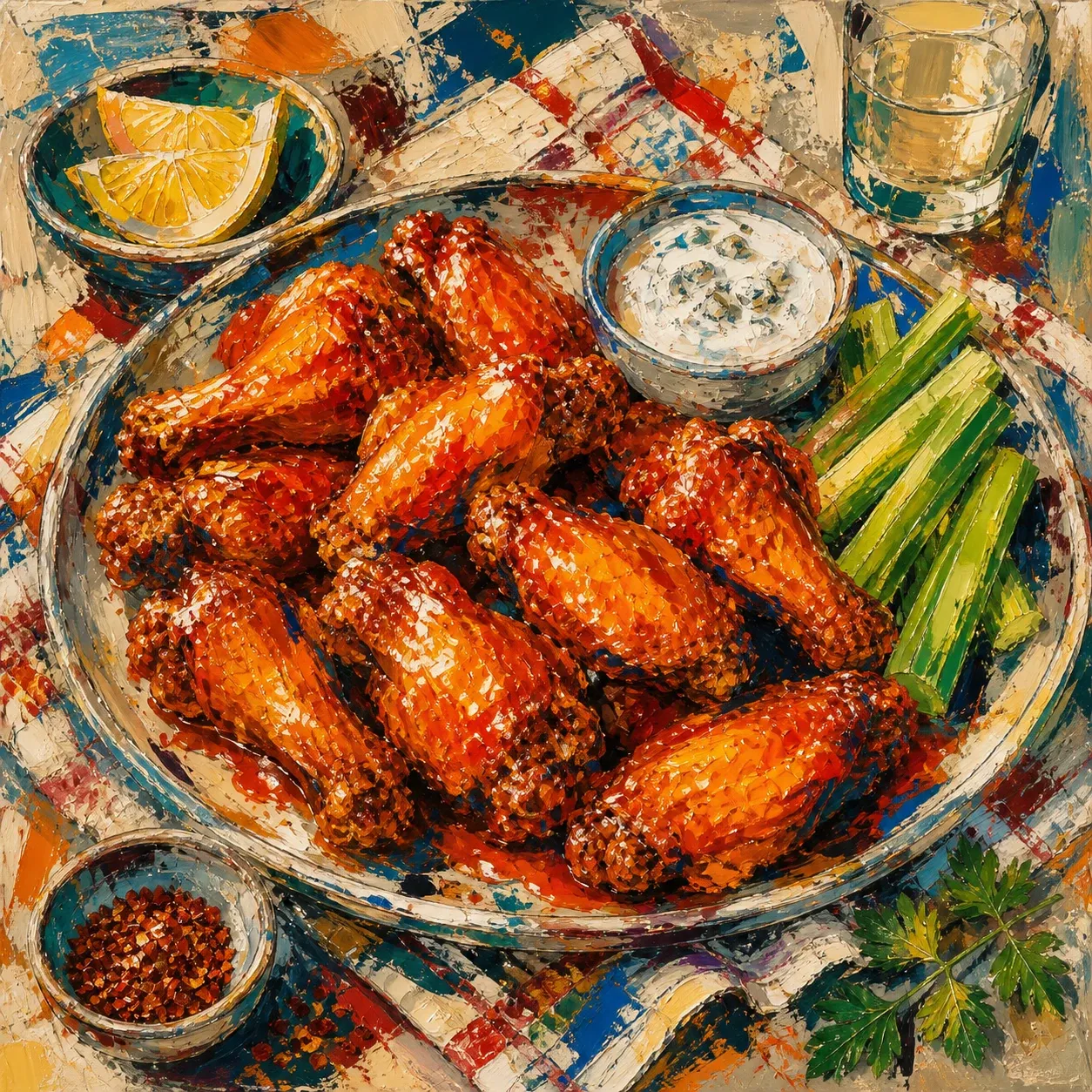 Crispy Buffalo Wings