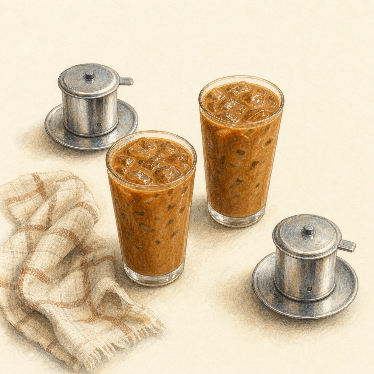 Cà Phê Sữa Đá