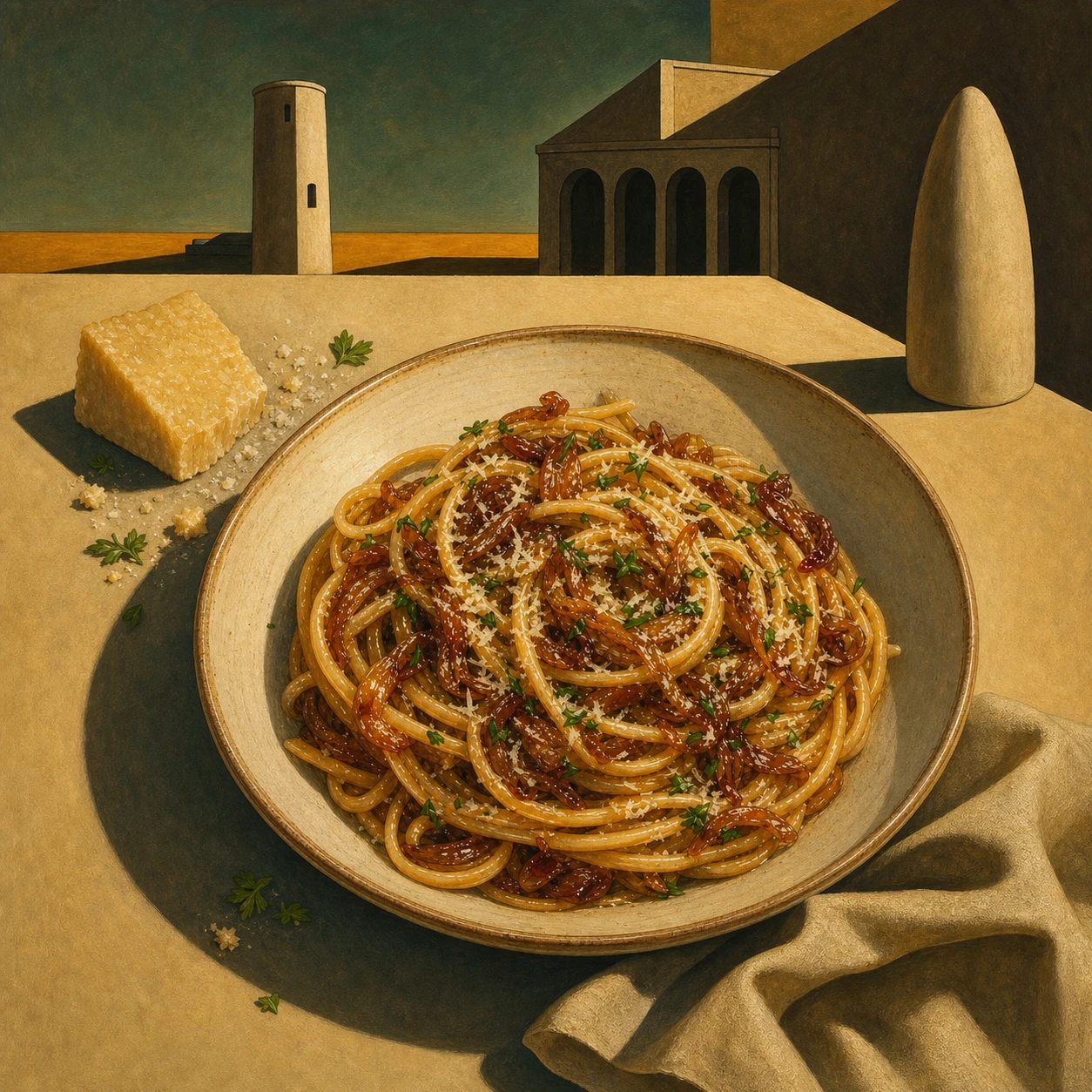Caramelized Onion Pasta