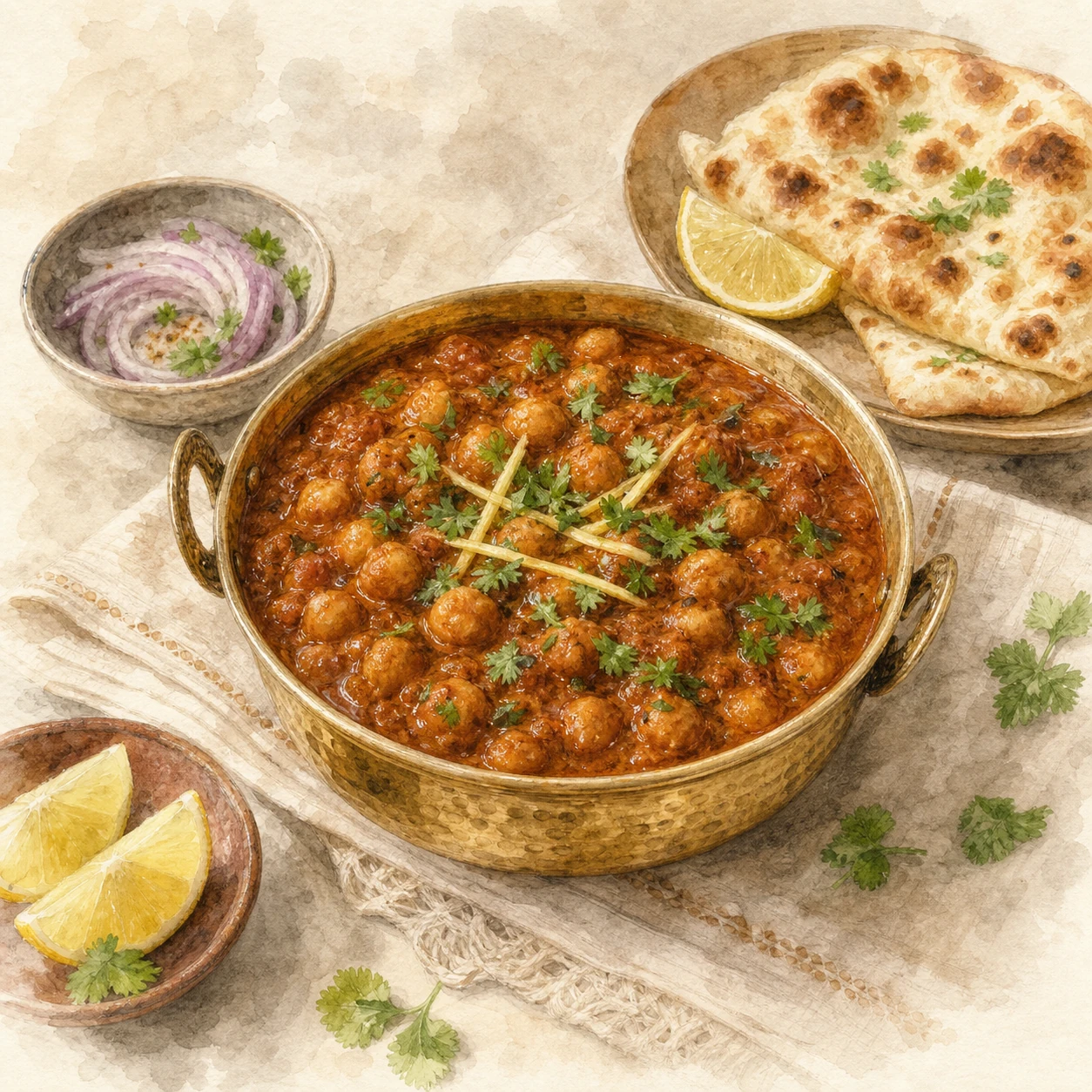 Punjabi-Style Chana Masala