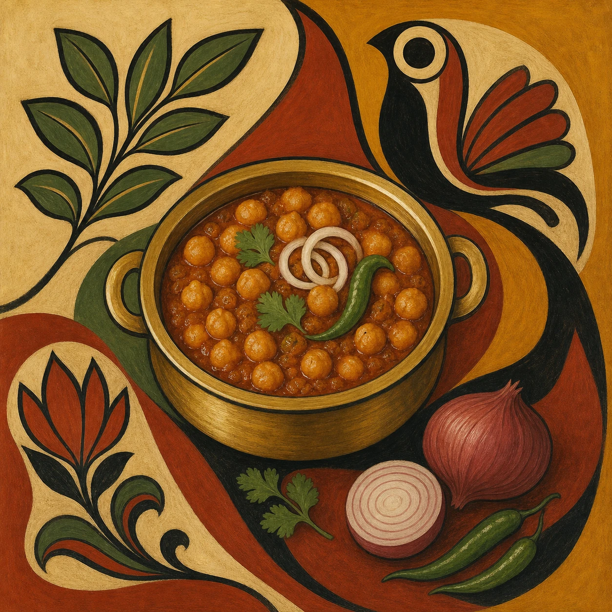 Punjabi-Style Chana Masala