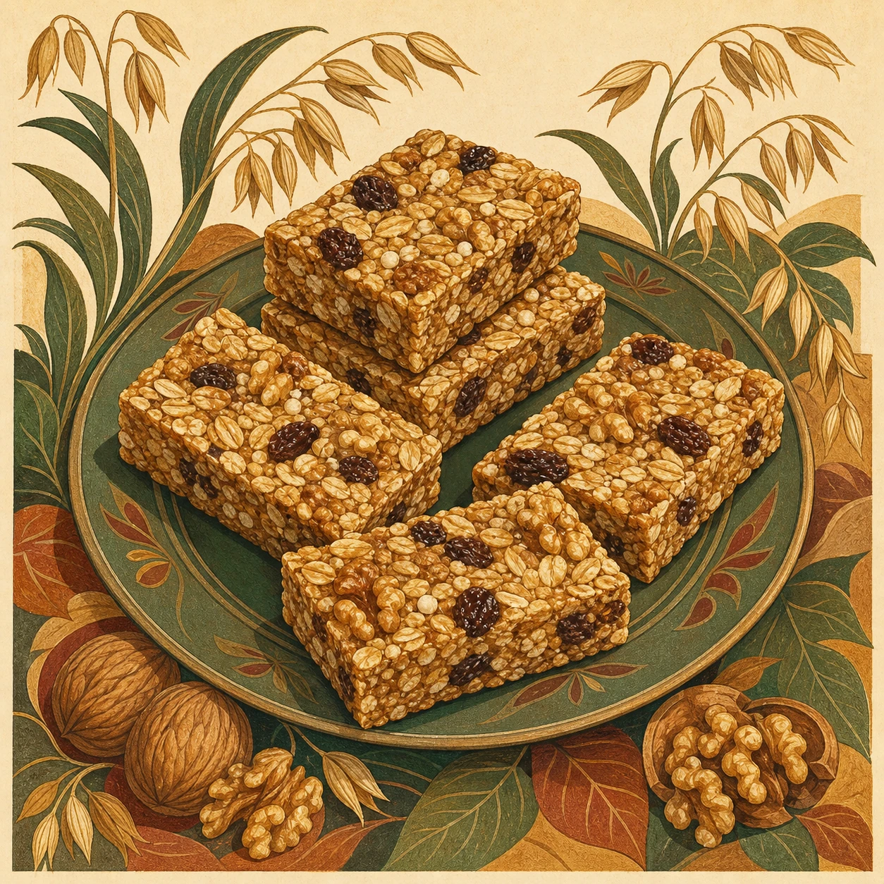 Chewy Homemade Granola Bars