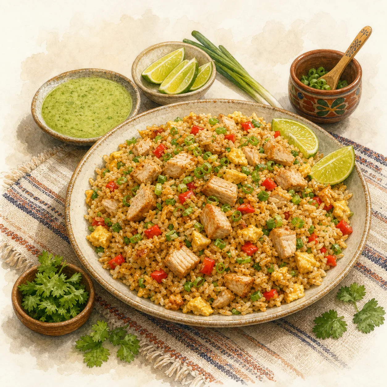 Chicken Arroz Chaufa