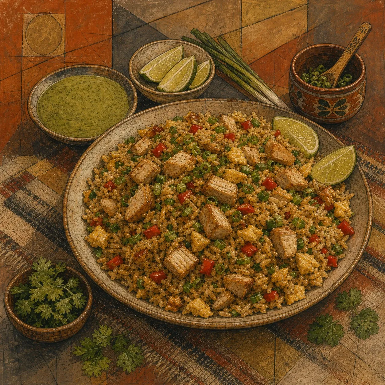 Chicken Arroz Chaufa