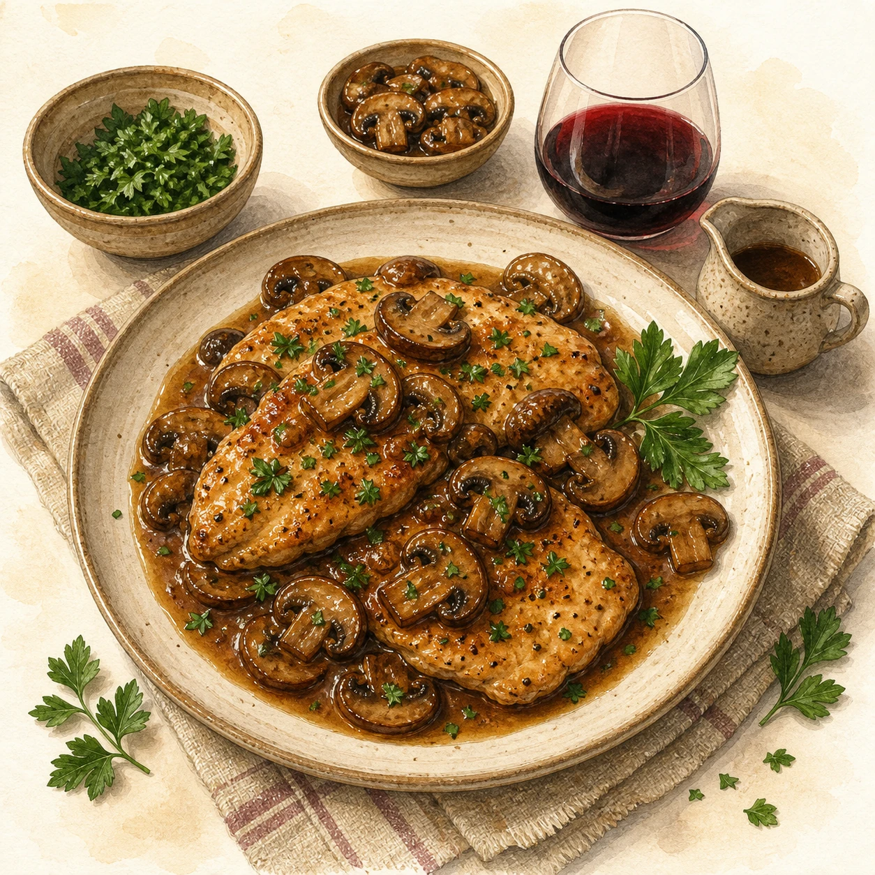 Chicken Marsala