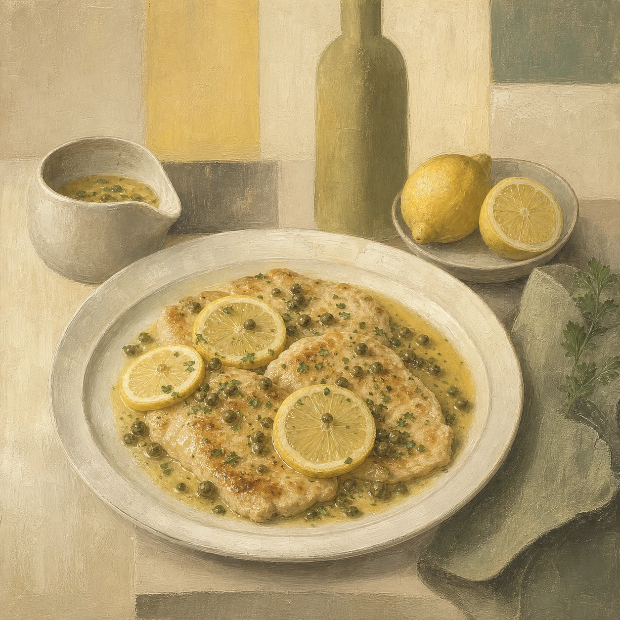 Pollo piccata