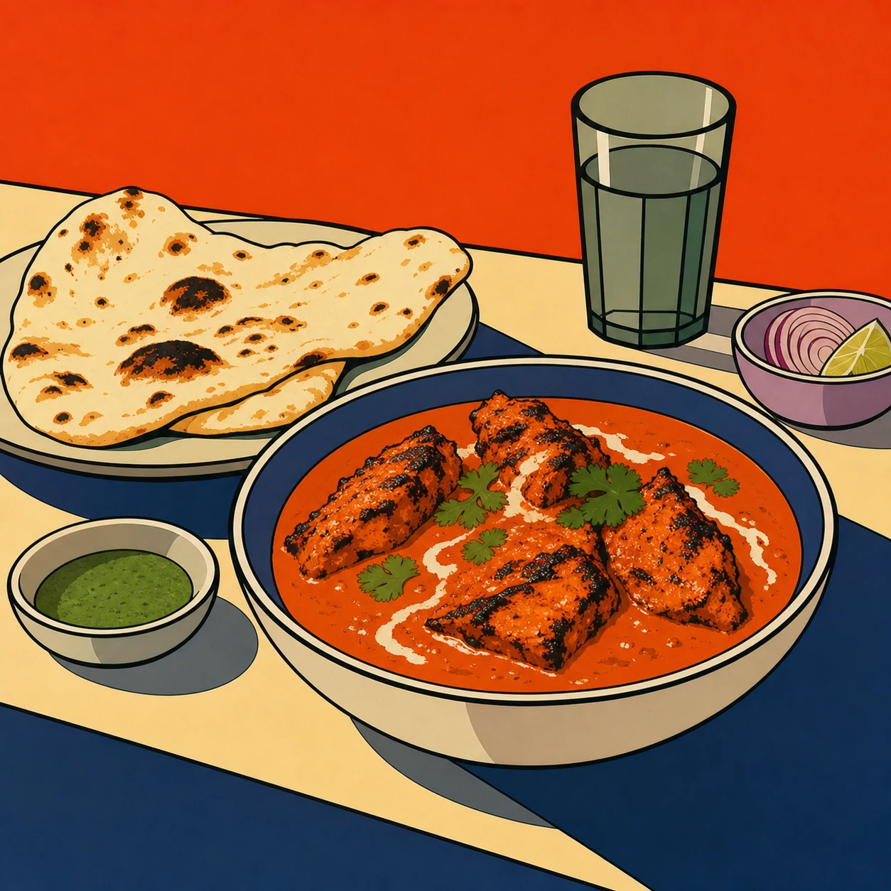 Charred Chicken Tikka Masala