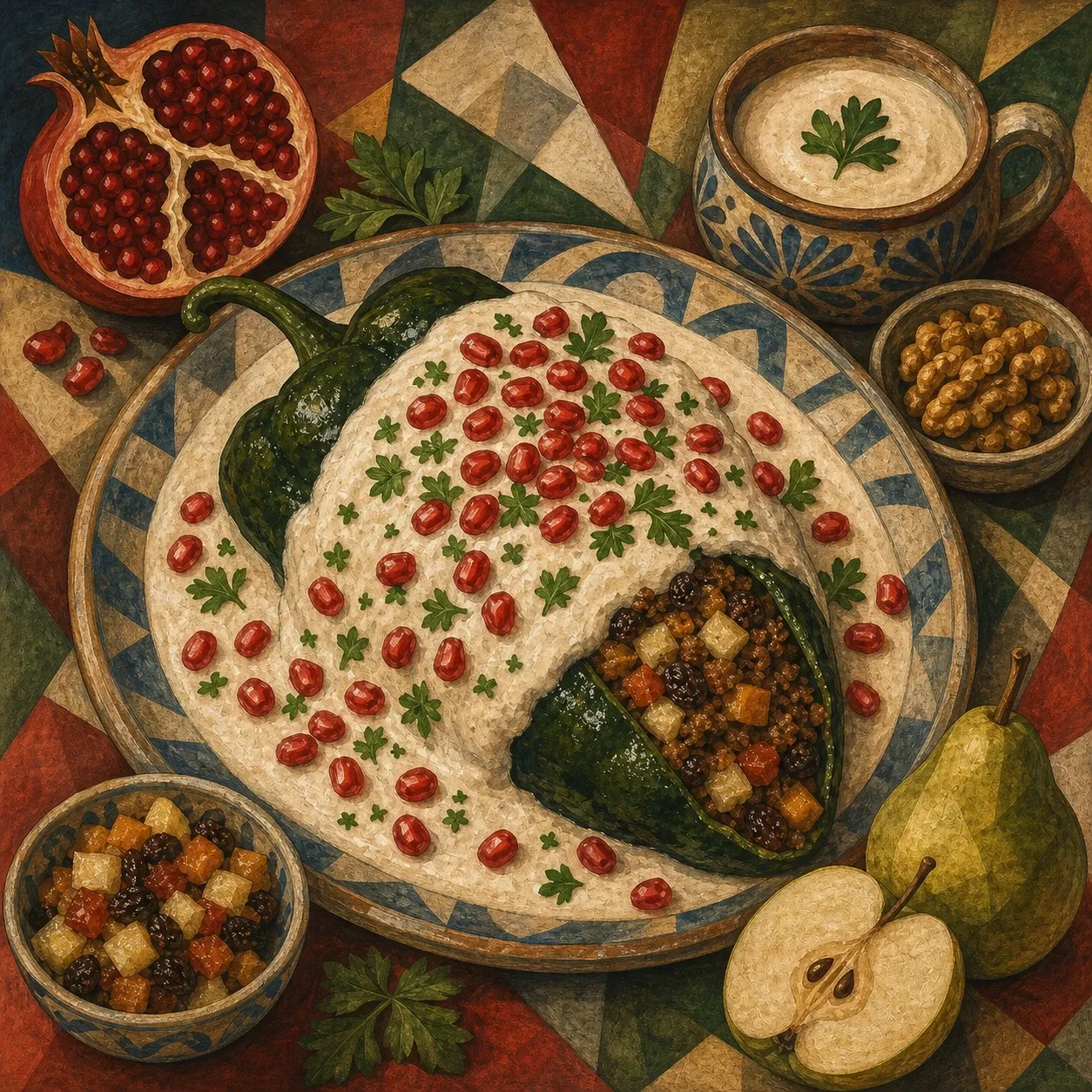 Chiles en Nogada
