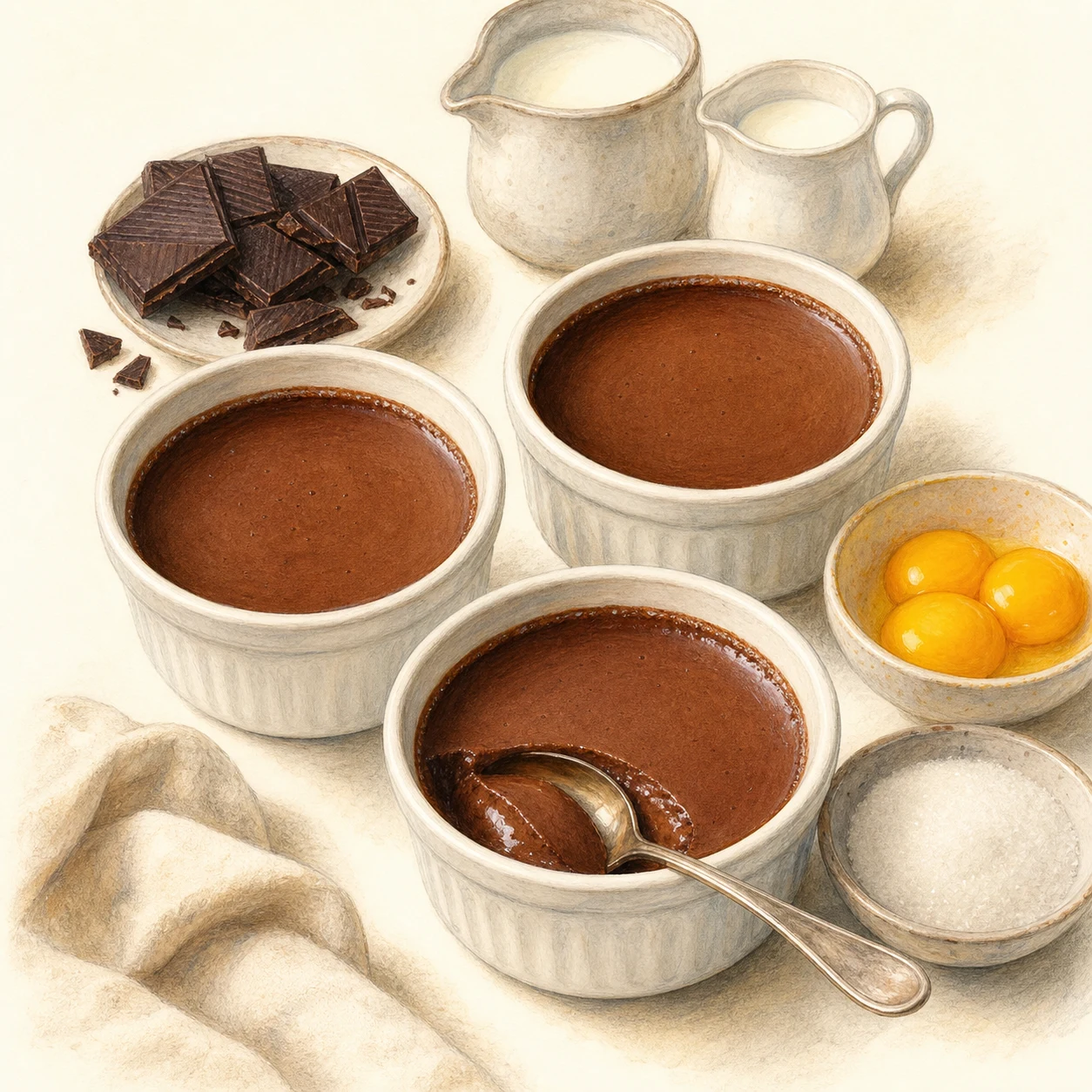 Chocolate Pots de Crème