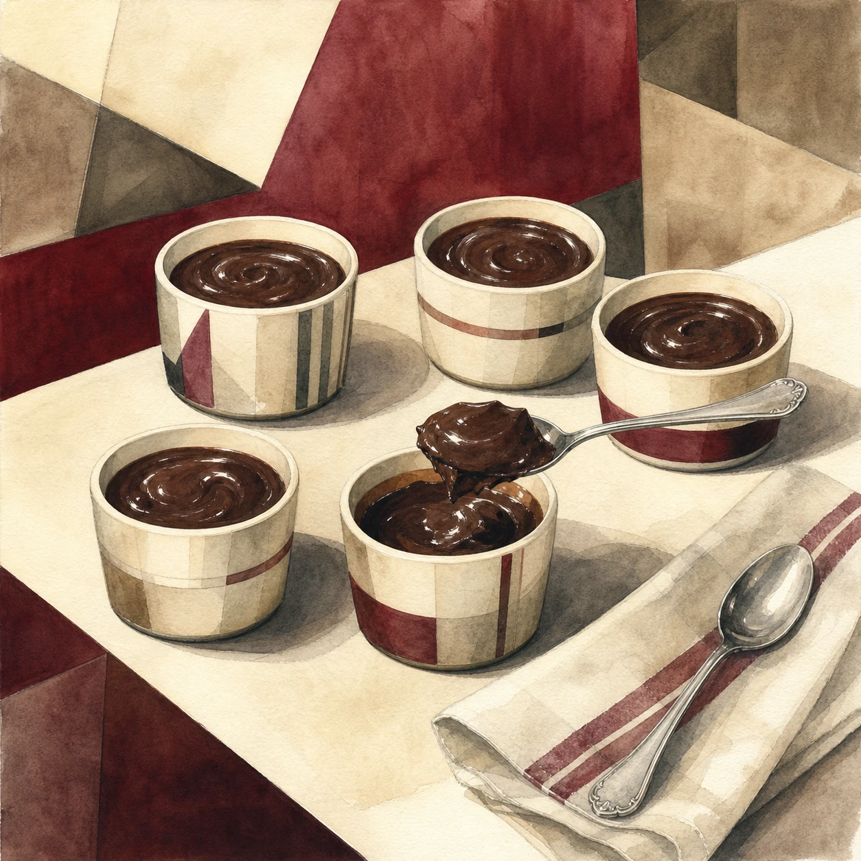 Stovetop Dark Chocolate Pudding