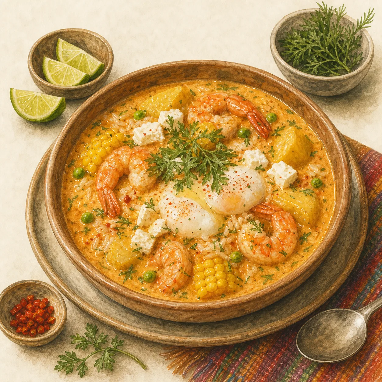 Chupe de Camarones