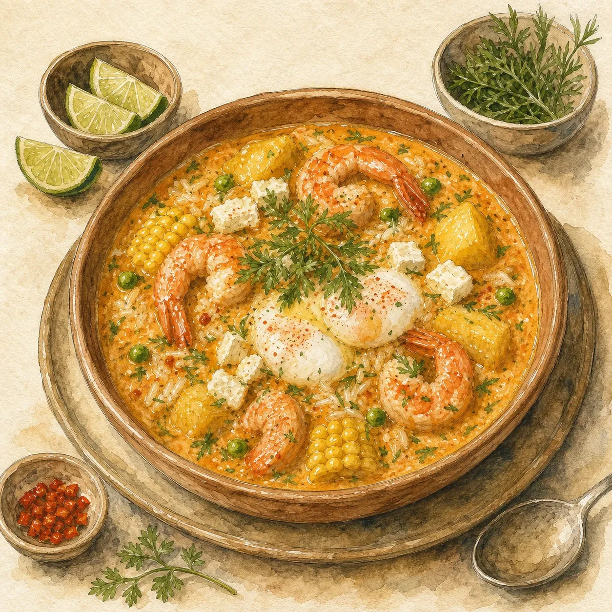 Chupe de Camarones