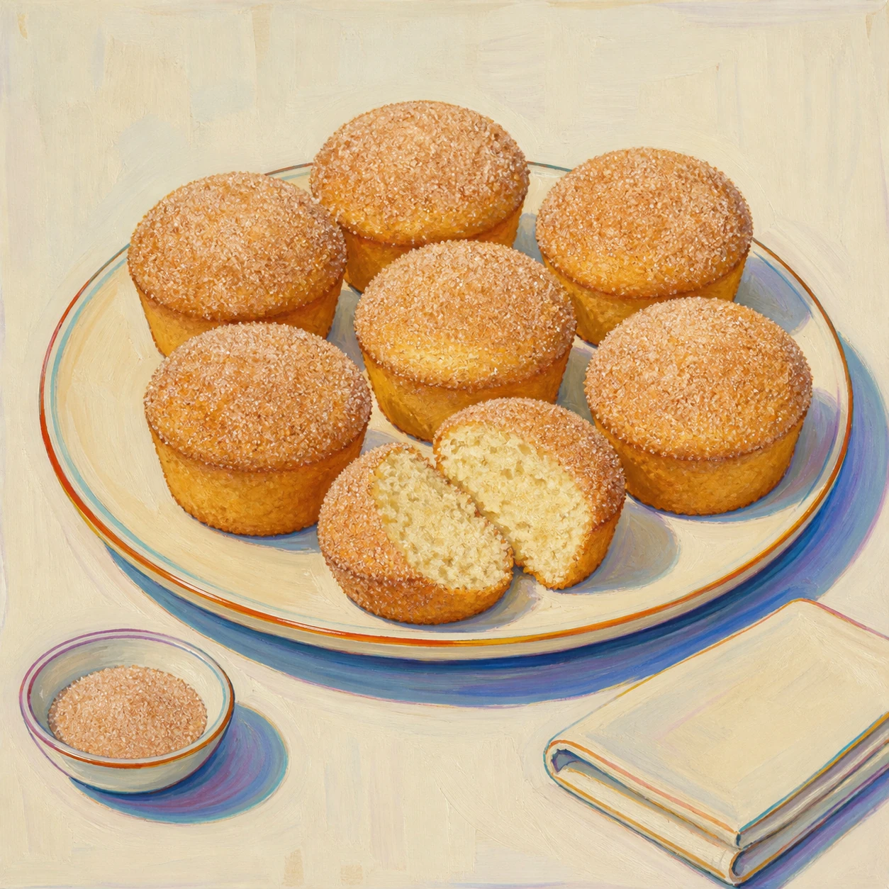 Cinnamon-Sugar Doughnut Muffins