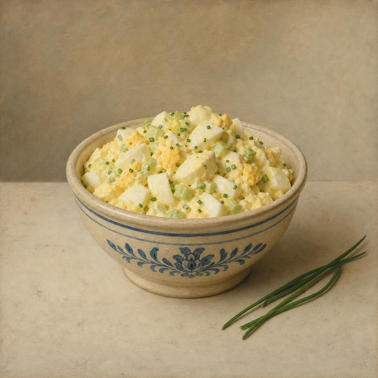 Ensalada clásica de huevo
