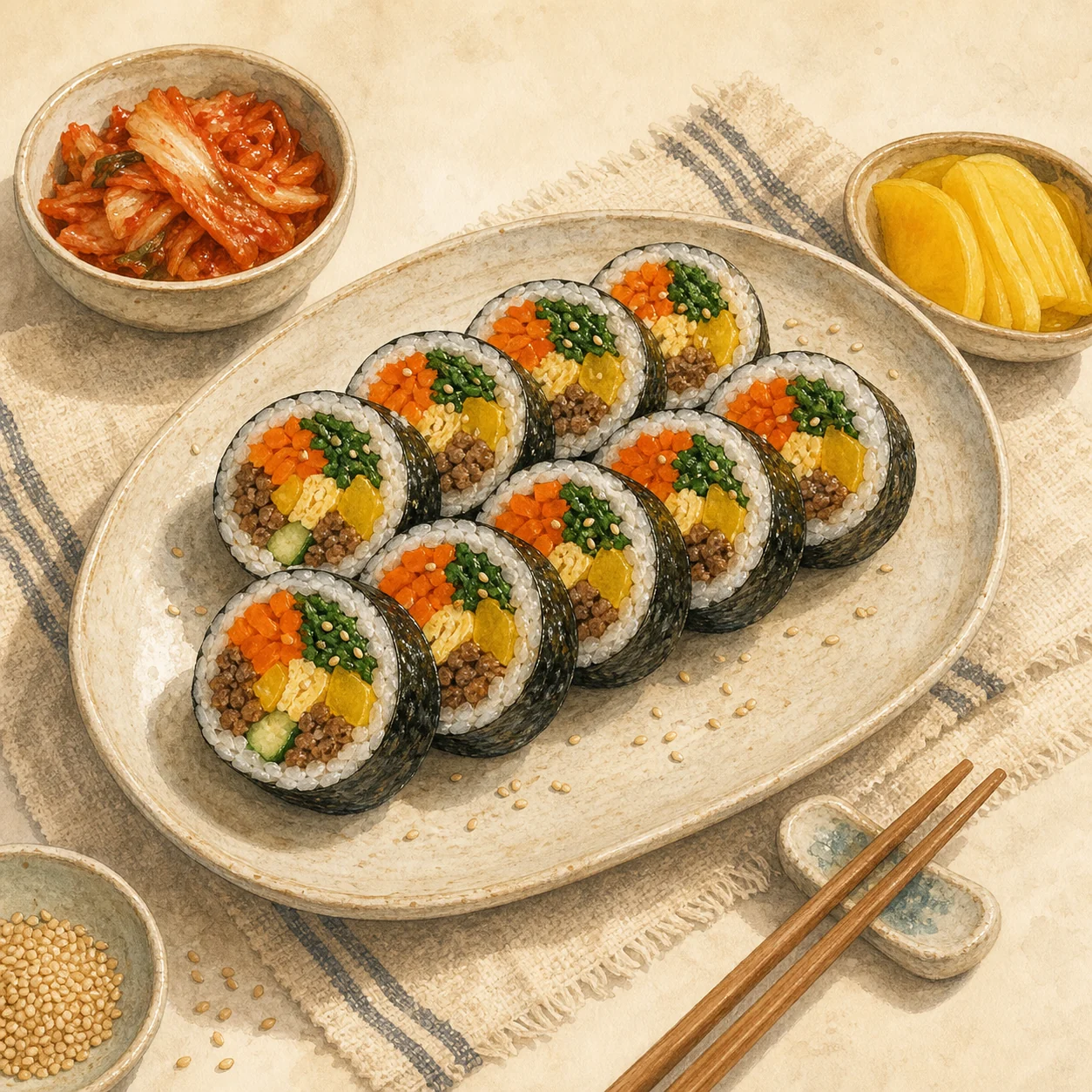 Classic Kimbap