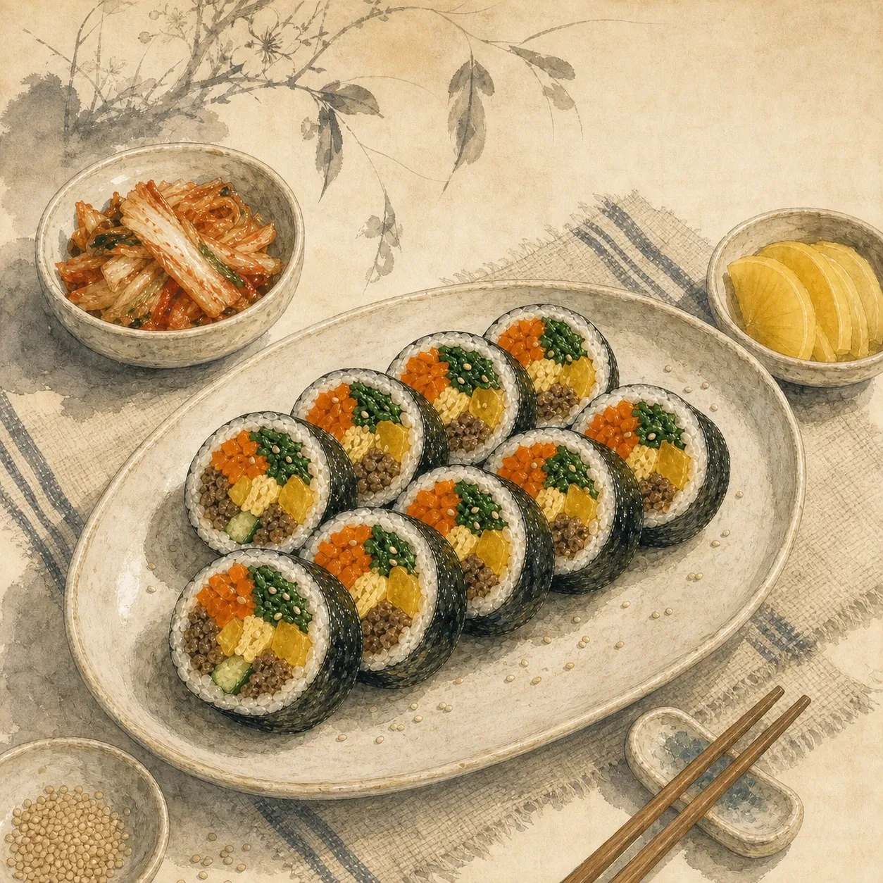 Classic Kimbap