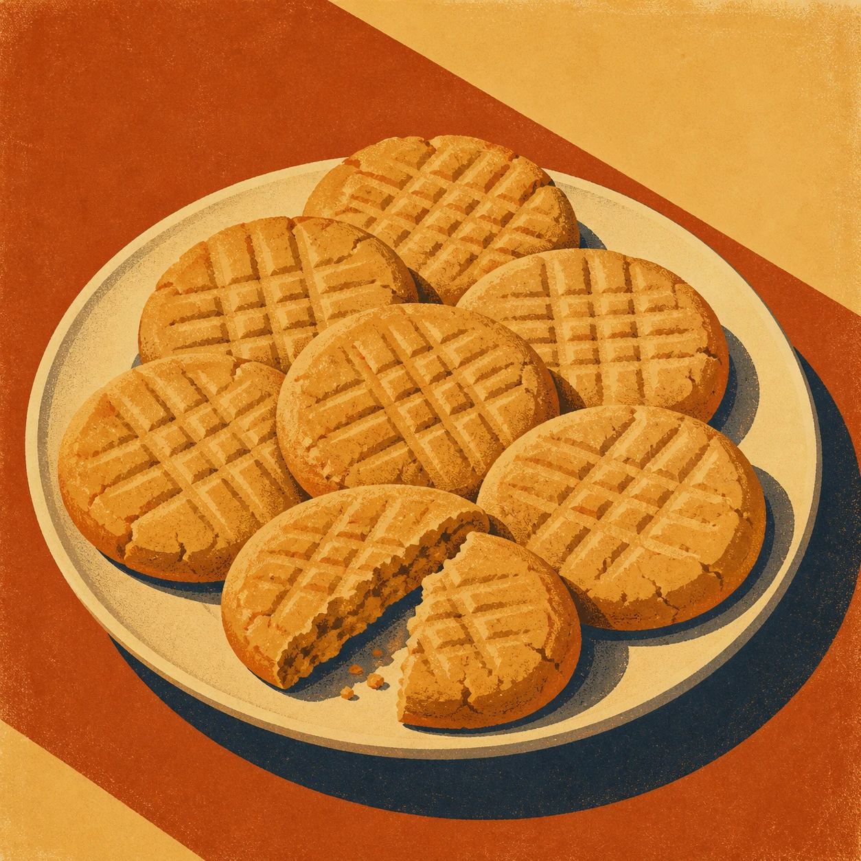 Classic Peanut Butter Cookies