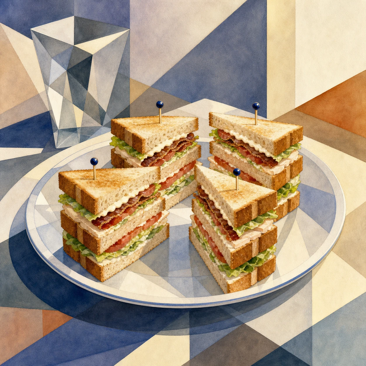 Classic Chicken Club Sandwich
