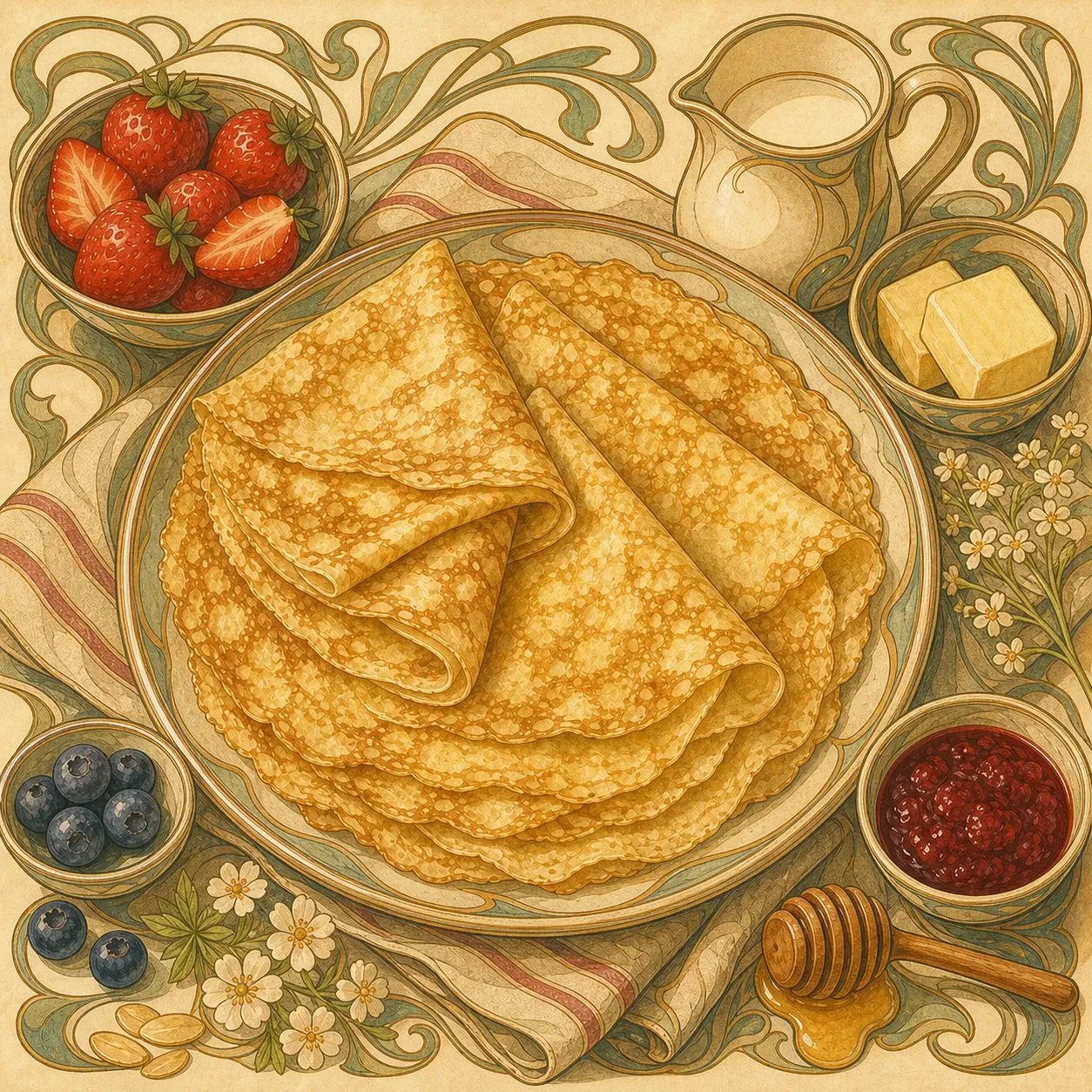 Classic French Crêpes