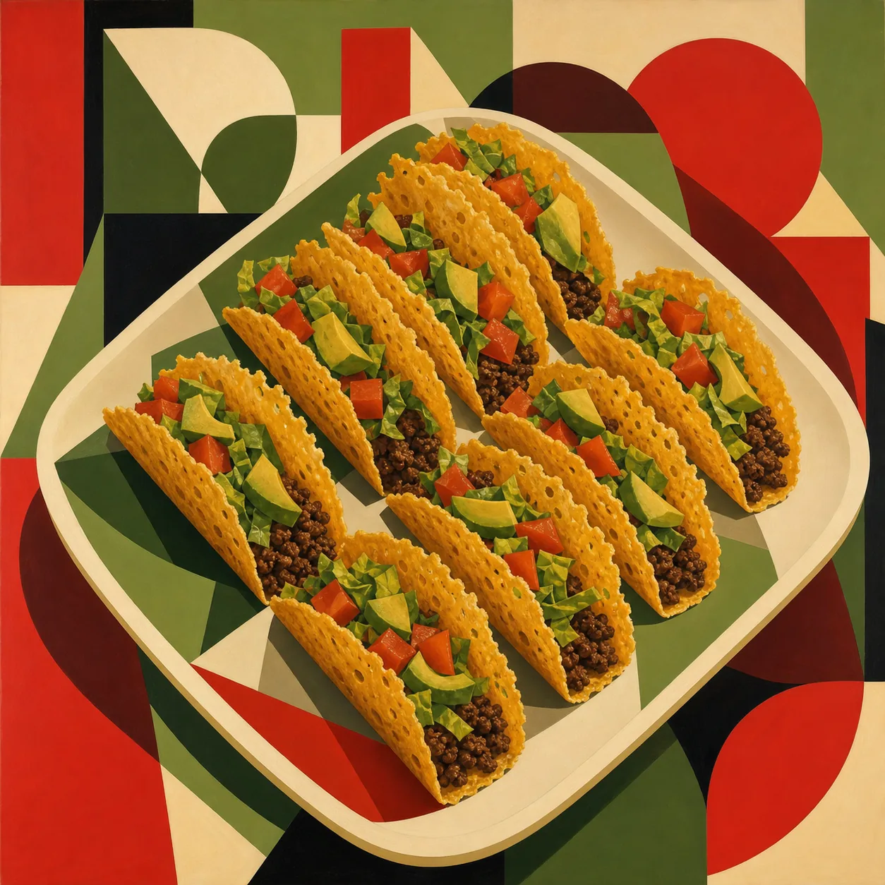 Crisp Cottage Cheese Shell Tacos