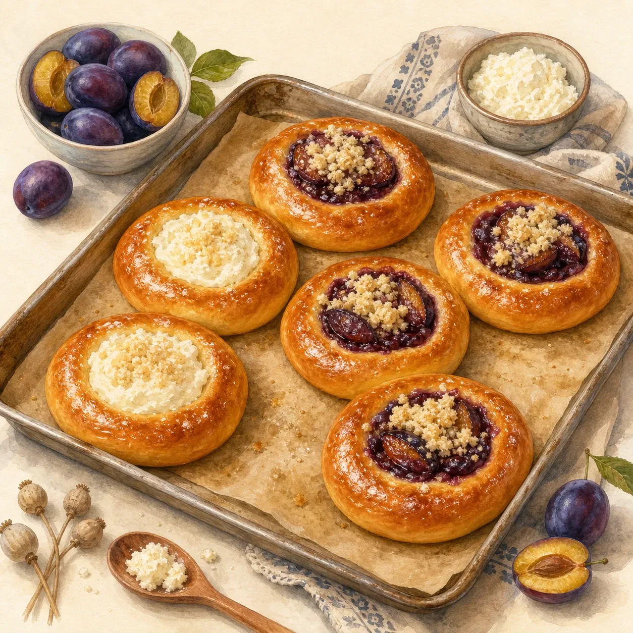 Czech Koláče