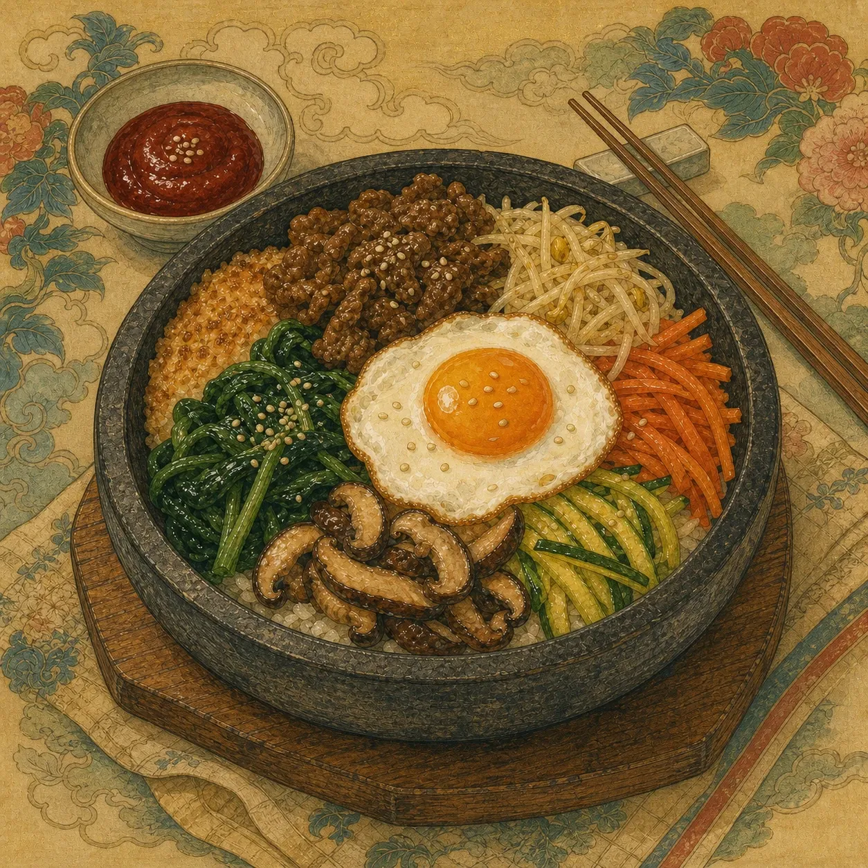 Dolsot-Style Bibimbap