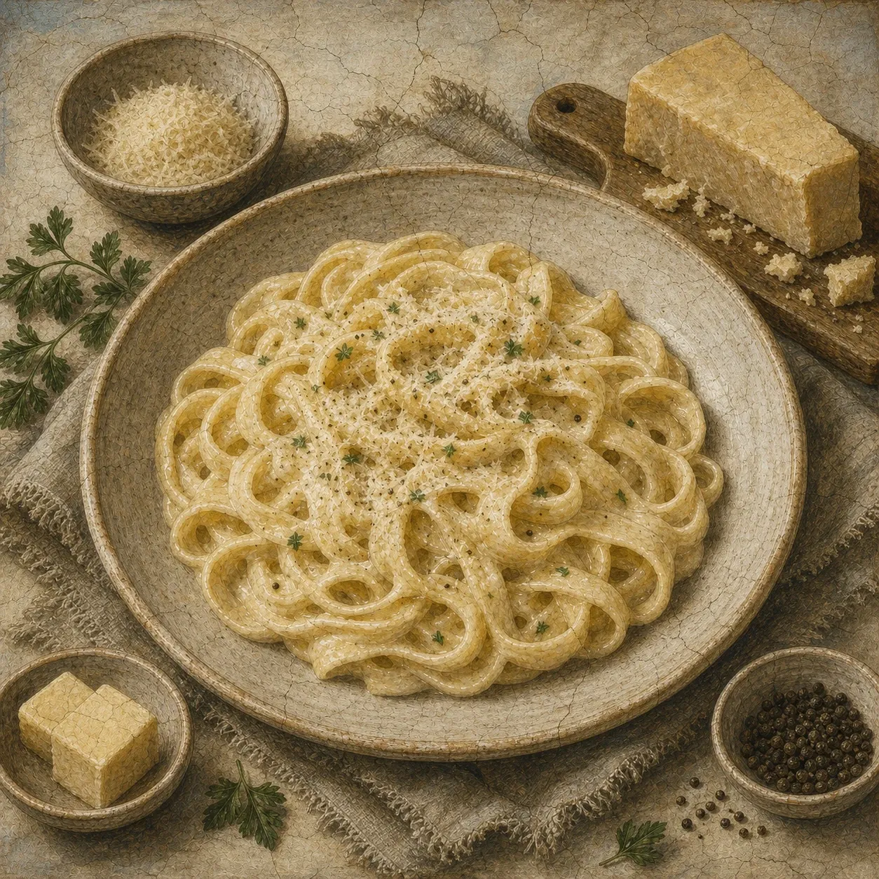 Fettuccine Alfredo