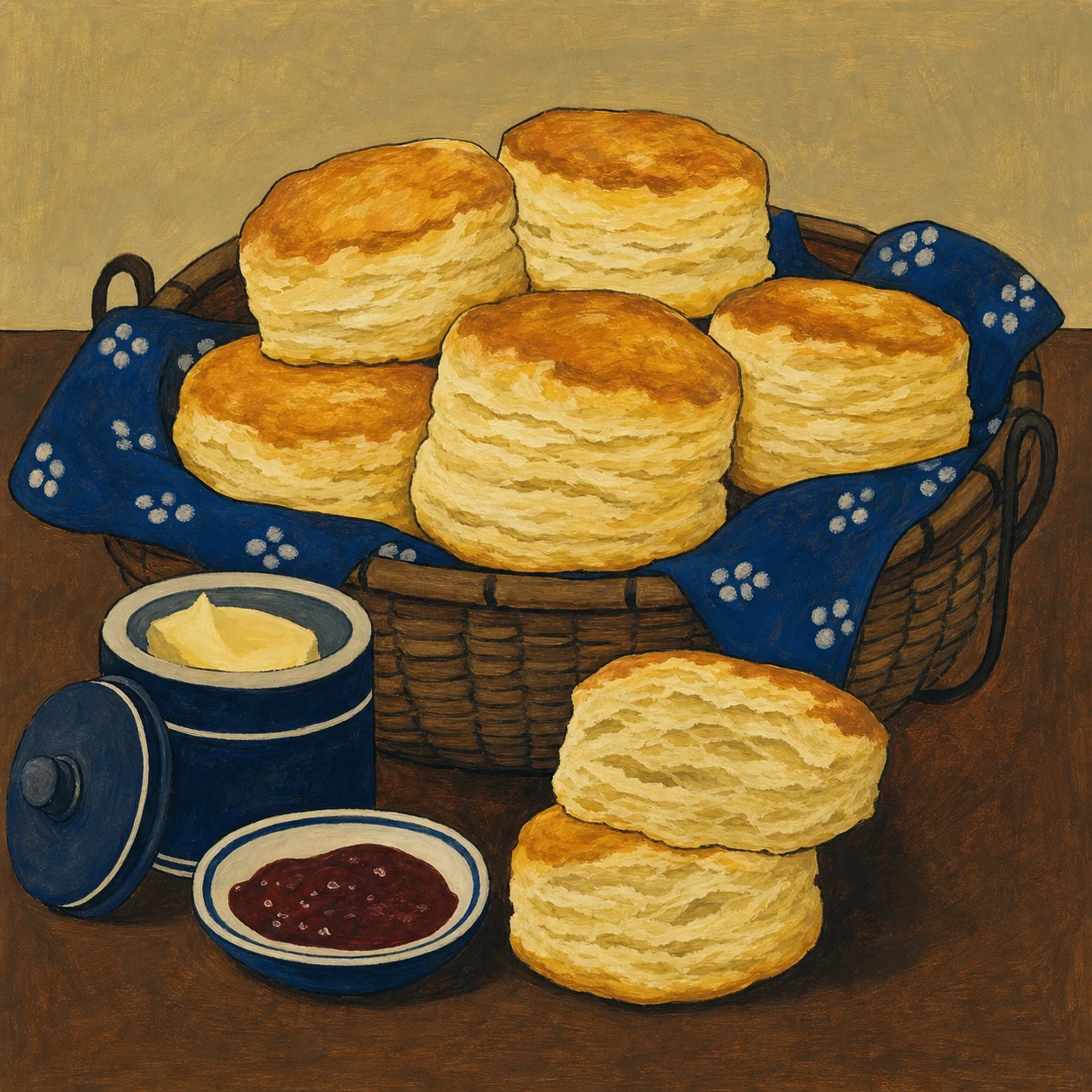 Flaky Buttermilk Biscuits