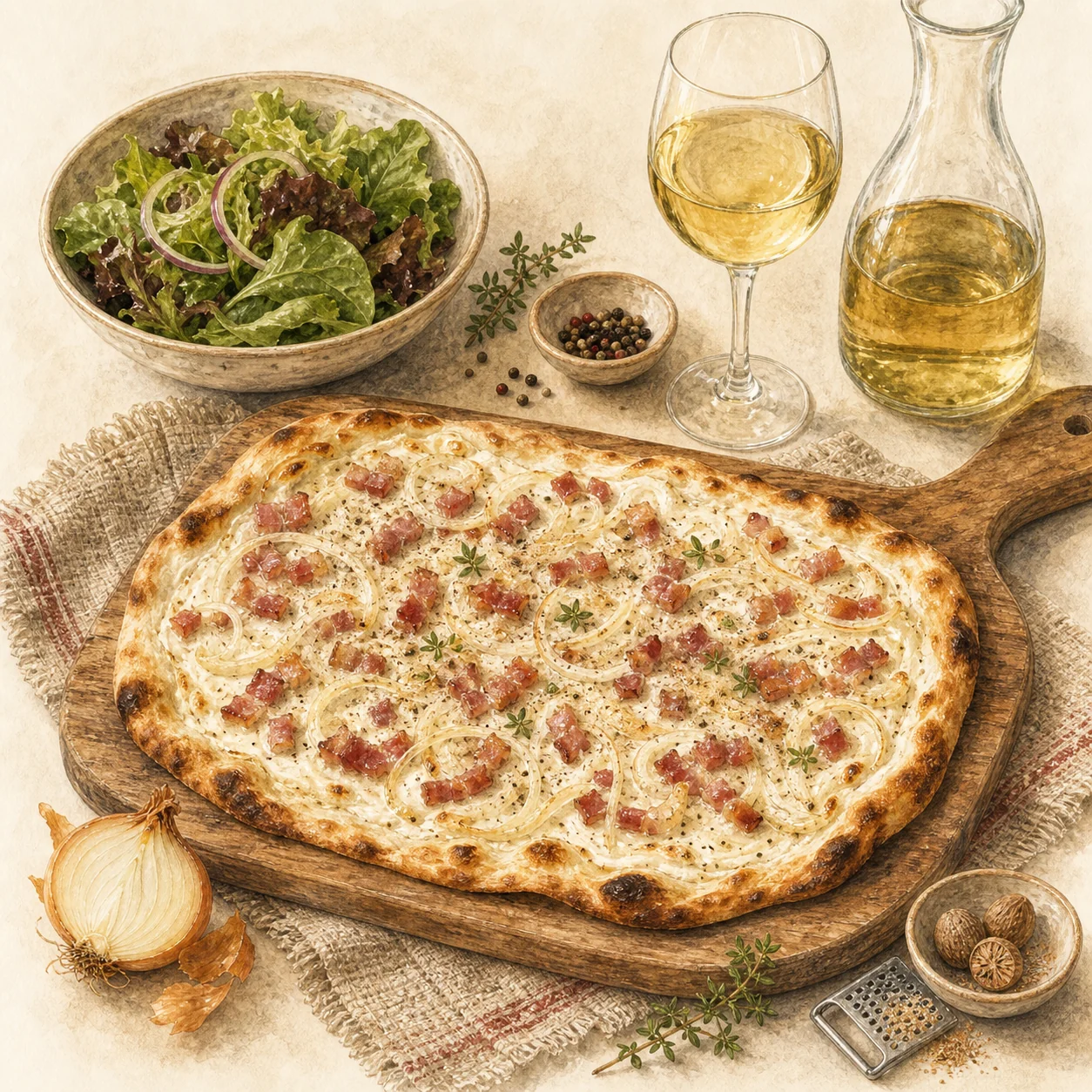 Flammkuchen