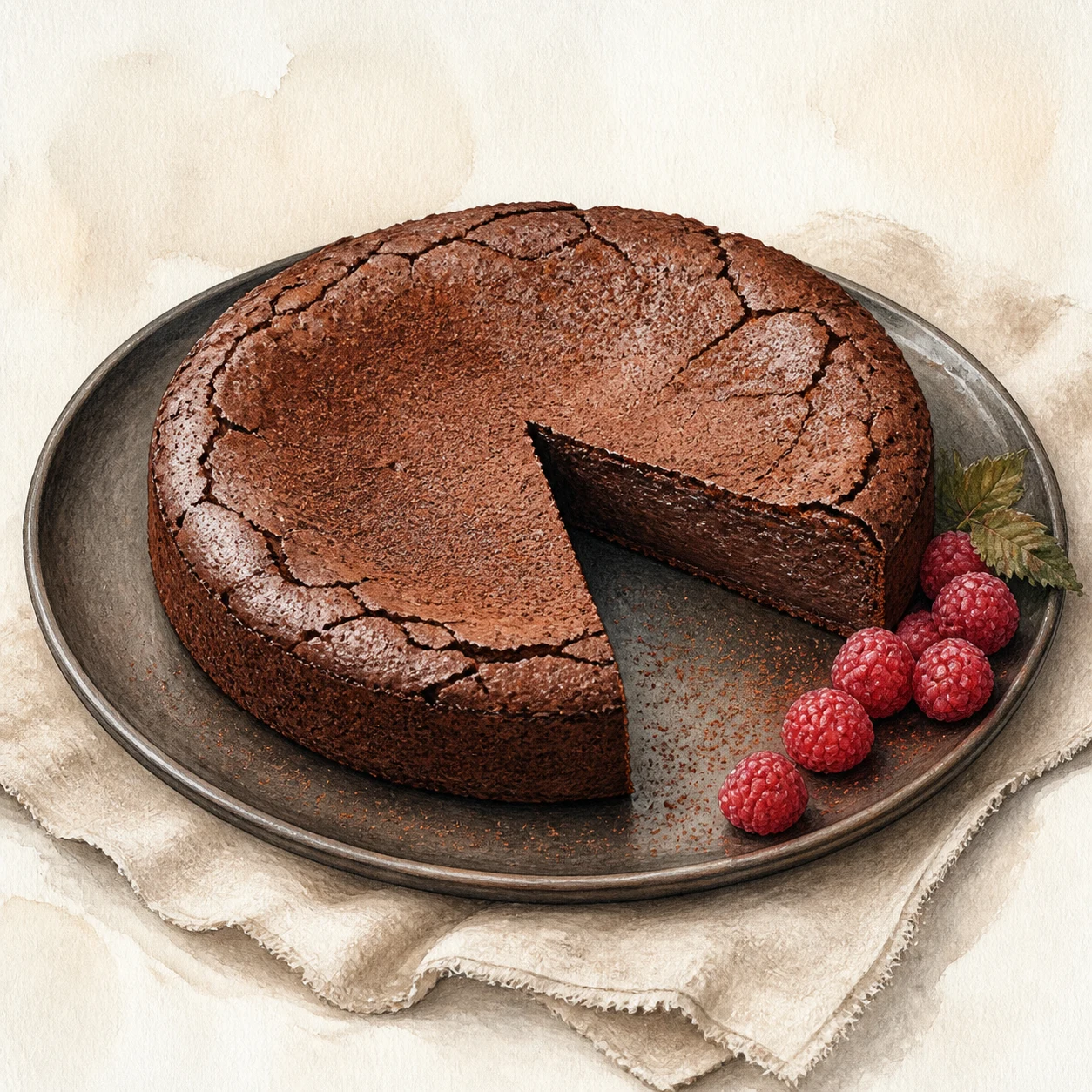 Flourless Chocolate Cake