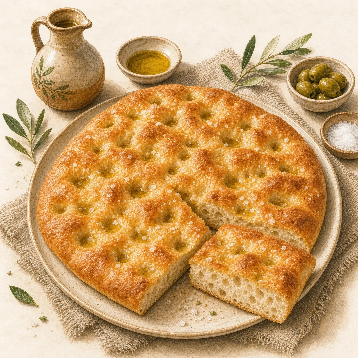 Focaccia Genovese