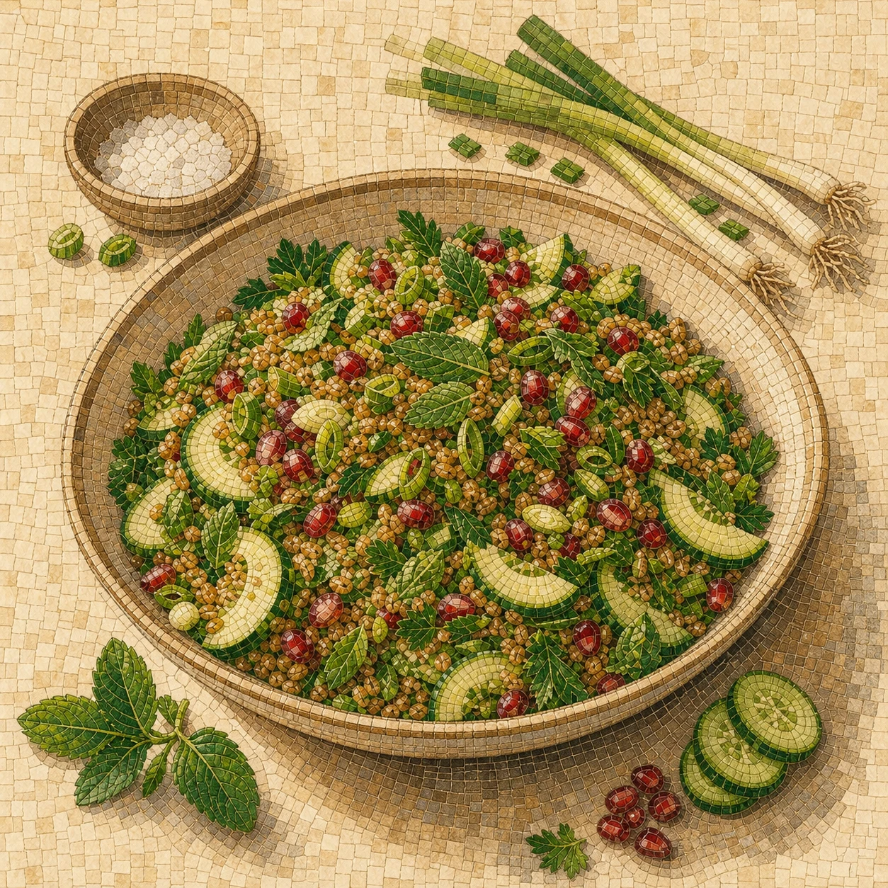 Freekeh Herb Salad