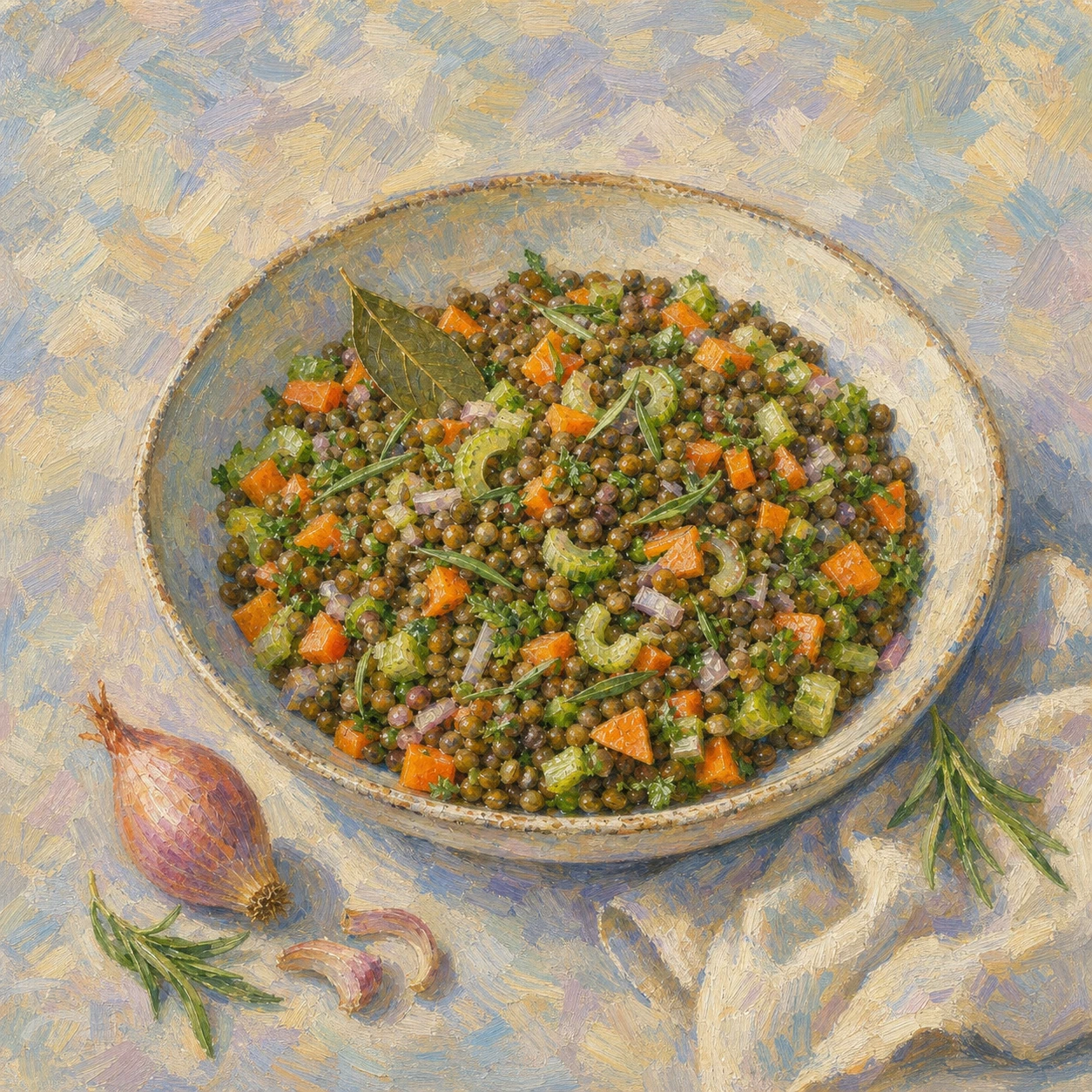 French Lentil Salad