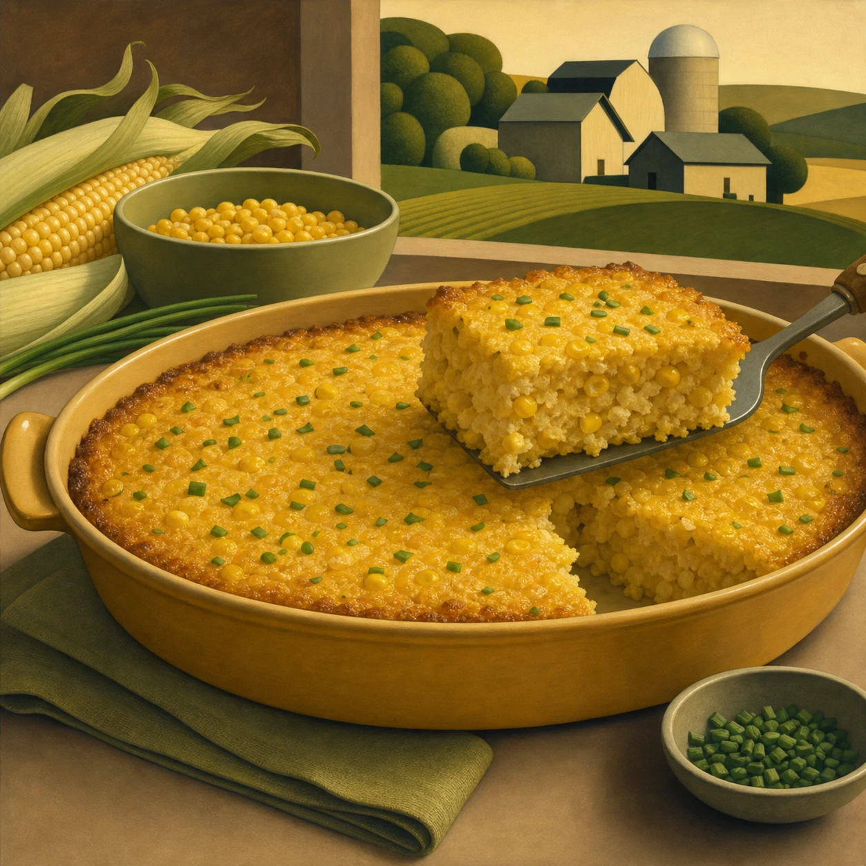 Fresh Corn Casserole