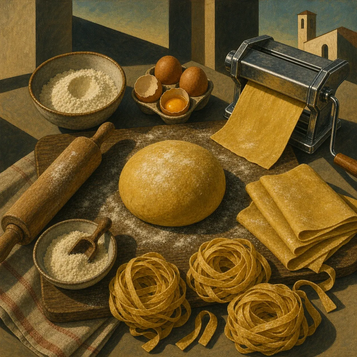 Fresh Egg Pasta Dough