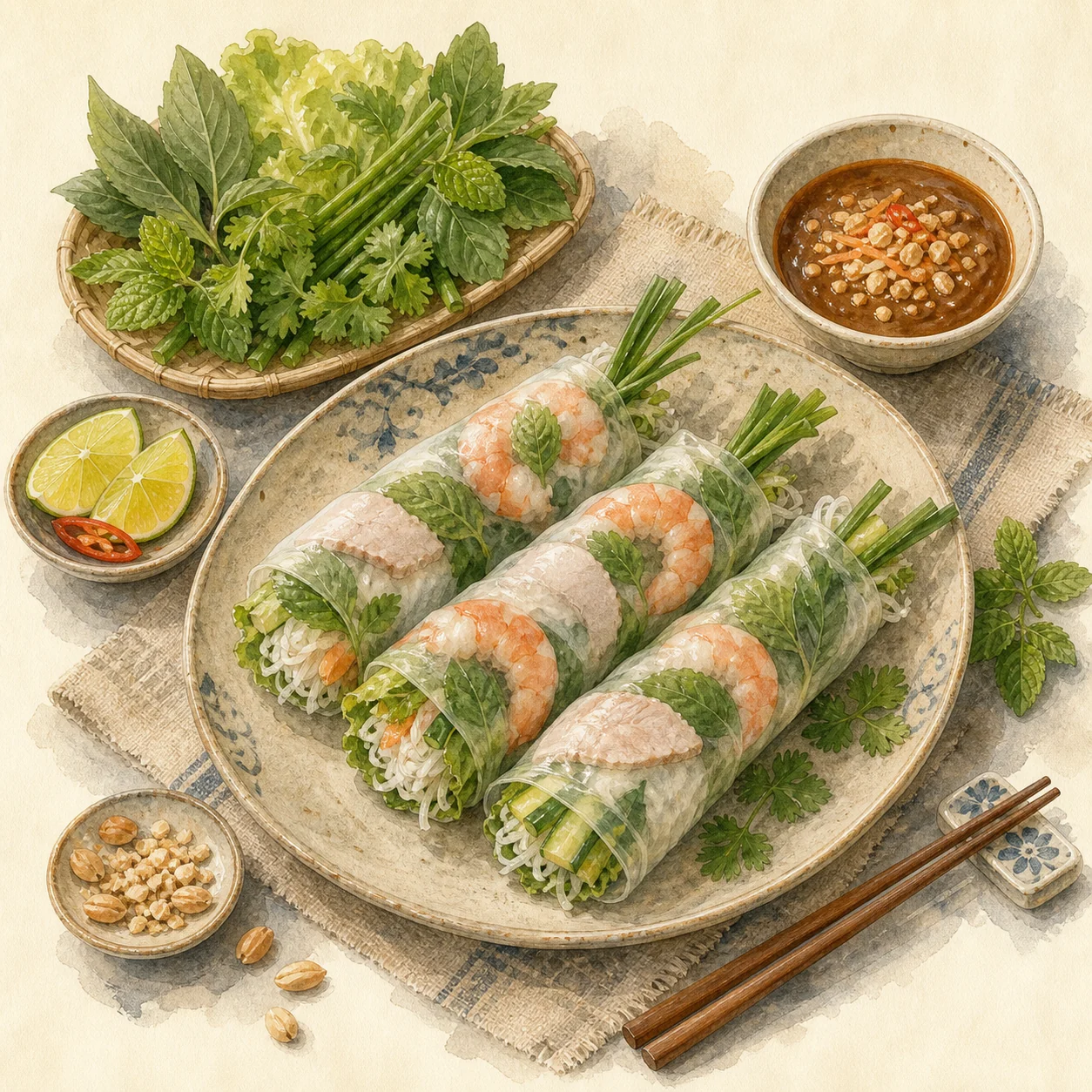 Fresh Spring Rolls