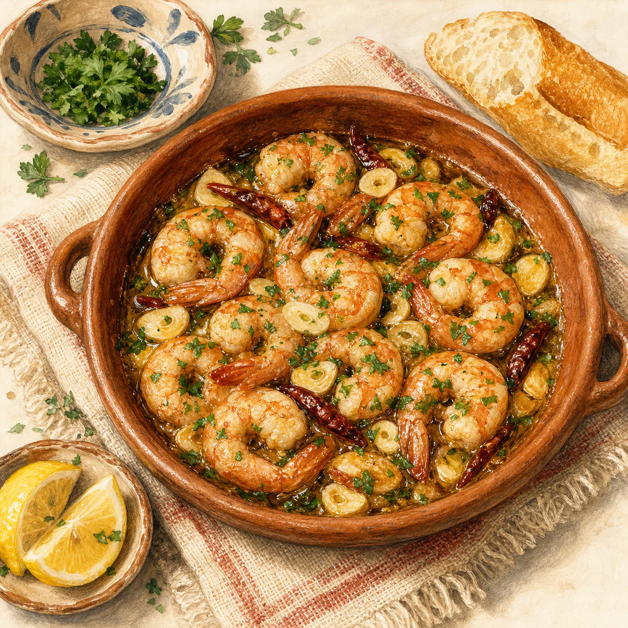 Gambas al Ajillo