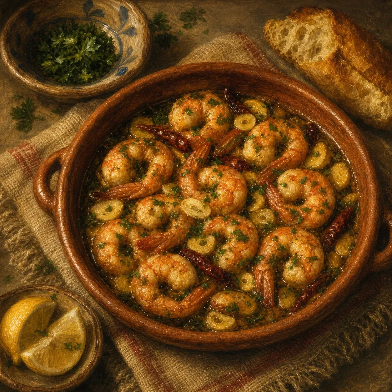 Gambas al Ajillo