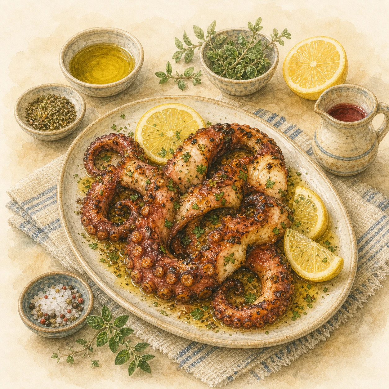 Grilled Octopus